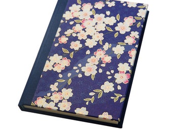 Cherry Blossom Flower Pattern Notebook / Journal "Hanagara"