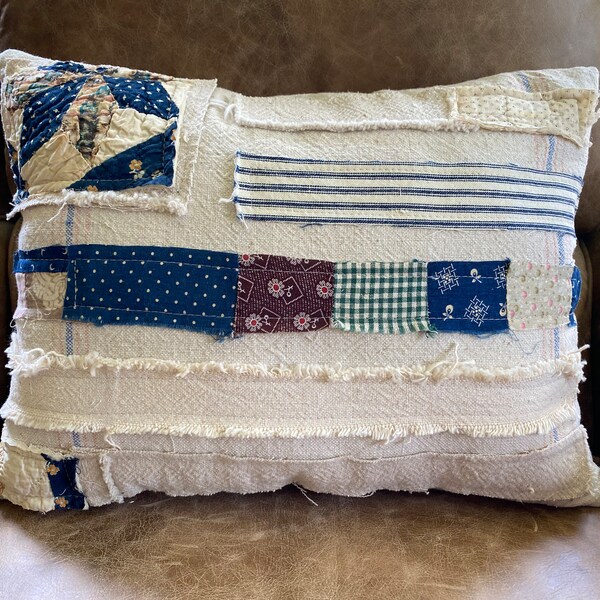 Ticking Pillow Etsy