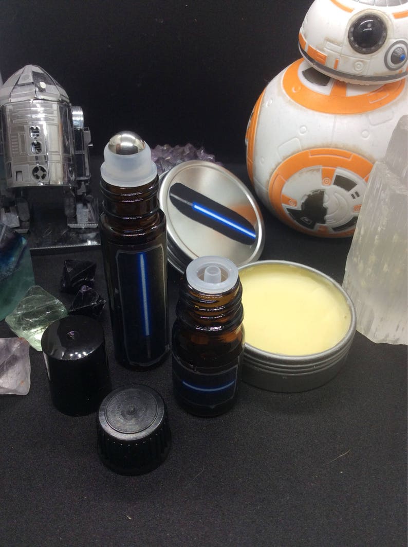 Star Wars Blue Lightsaber Essential Oil Blend Diffuser Etsy