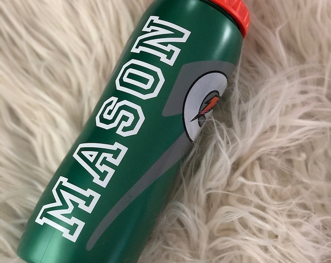 PERSONALIZED 32oz. Gatorade Sports Bottle Personalized Sports Etsy