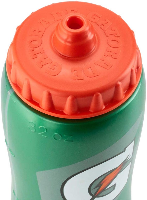 PERSONALIZED 32oz. Gatorade Sports Bottle Personalized Sports Water Bottle, Squeeze  Water Bottle, Green and Orange, Team Gift FREE SHIP 