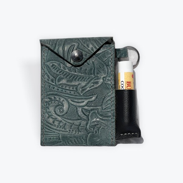 Wallet With Chapstick Etsy