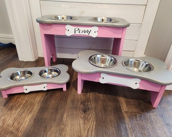 Princess Personalized Dog Feeder