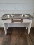 Personalized Large dog feeder