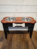 Personalized Large dog feeder