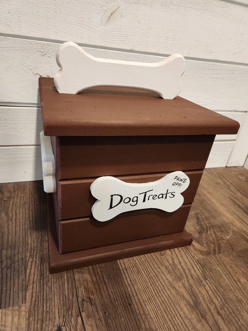 Dog Treat Box Etsy
