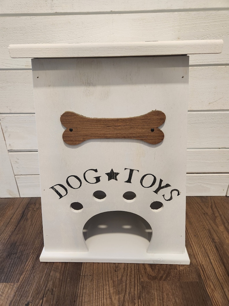 Personalized Dog Toy Box Etsy UK