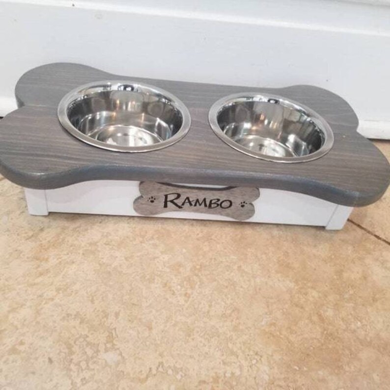 Small Dog Feeder Etsy