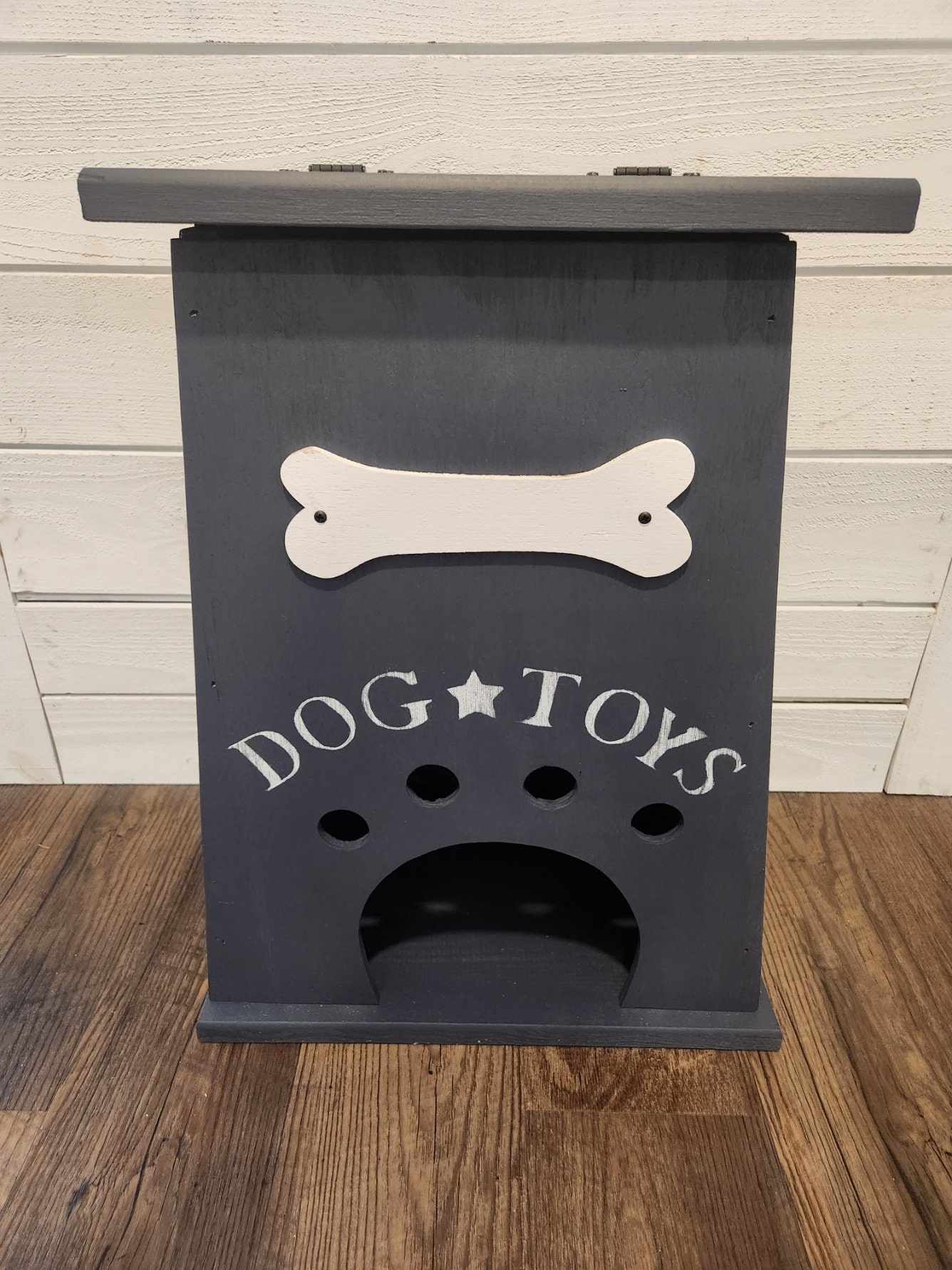 Dog toy box etsy cheap