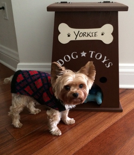 Personalized Dog Toy Box 