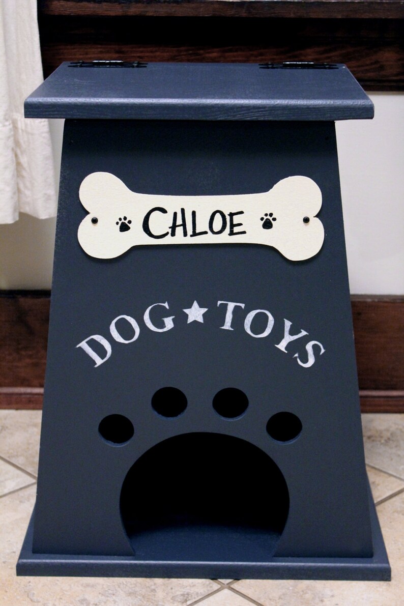Dog Toy Box - Etsy