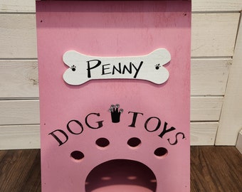 Princess Personalized Dog Toy Box