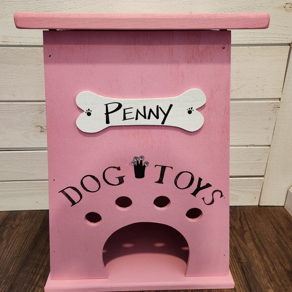 Dog Toy Box Etsy