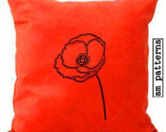 Machine Embroidery Design - Poppy Pack