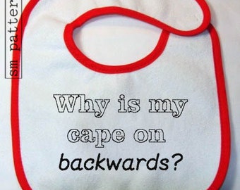 Machine Embroidery Design - Backwards Cape