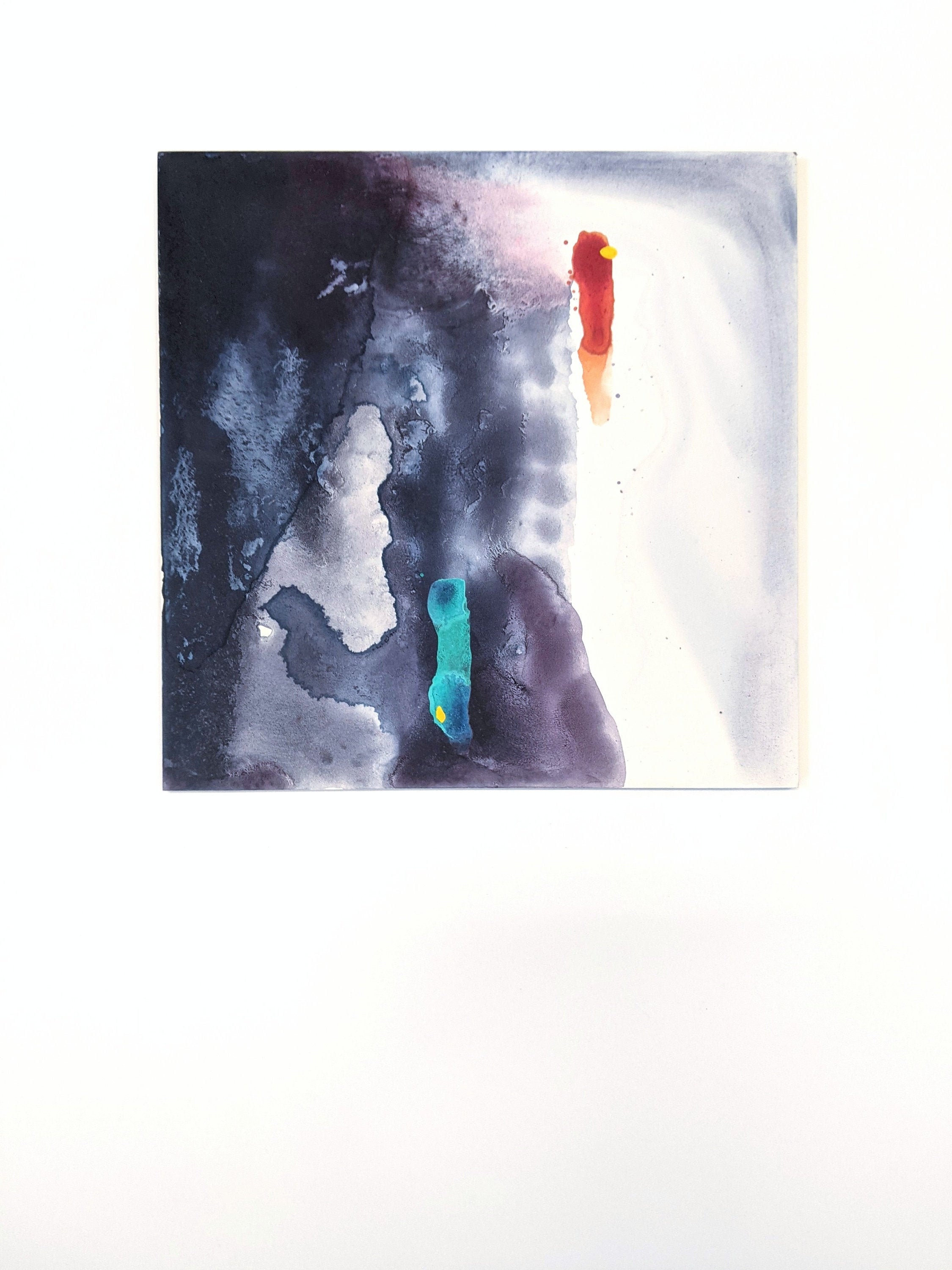 Watercolor on clayboard Etsy