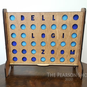 Circles 4-in-a-row Personalized Game