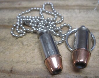 Replica .45acp key chain/necklace combo with 185 gr Hornady XTP bullets - FREE SHIPPING