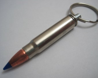 Replica .277 Wolverine (.277WLV) bullet key chain with 95 grain Barnes TTSX bullet