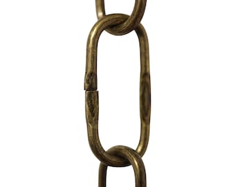 Spanish Steel Hanging Chandelier Chain 10 Feet - CH-ST58-U from RCH Hardware