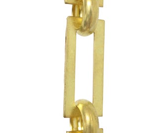 Standard Link Rectangle Coil Brass Hanging Chandelier Chain 3 Feet - CH-BR33-U From RCH Hardware - UK