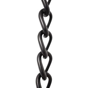 Twist Steel Hanging Clock Chain 3 Feet - CH-ST54L-U from RCH Hardware