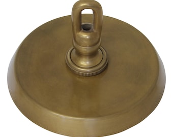 Modern Brass Ceiling Canopy for Chandeliers and Lighting Fixtures - CN-BR21 from RCH Hardware