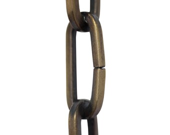 Standard Link Iron Hanging Chandelier Chain 3 Feet - CH-IR49-U from RCH Hardware