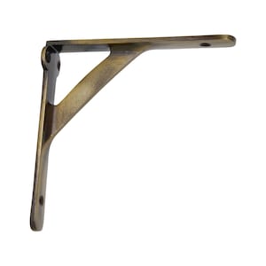 Cottage Rustic Iron Shelf Bracket 2 Sizes - BK-IR7901 RCH Hardware