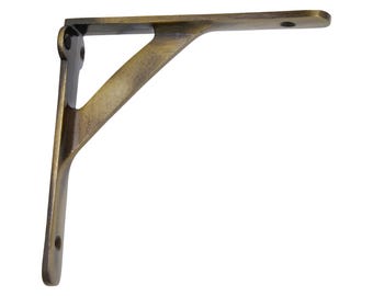 Cottage Rustic Iron Shelf Bracket 2 Sizes - BK-IR7901 RCH Hardware