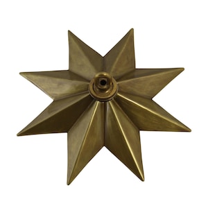 Modern Brass Ceiling Canopy for Chandeliers and Lighting Fixtures - CN-BR11H from RCH Hardware