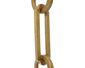Rectangle Brass Hanging Chandelier Chain - CH-BR21-W from RCH Hardware