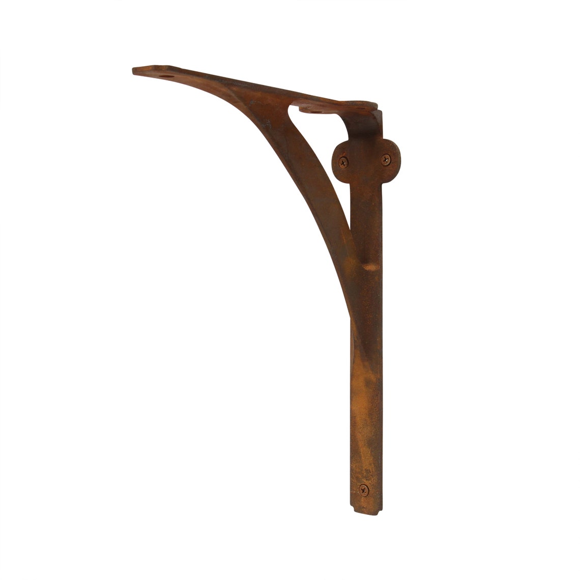 Cottage Large HandFinished Decorative Iron Shelf Bracket Etsy