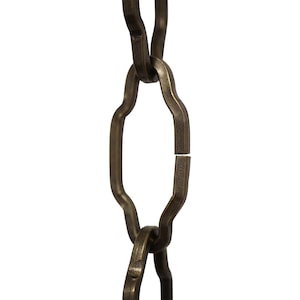 Cathedral Steel Hanging Chandelier Chain 10 Feet - CH-ST57-U from RCH Hardware