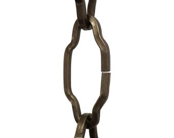 Cathedral Steel Hanging Chandelier Chain 10 Feet - CH-ST57-U from RCH Hardware