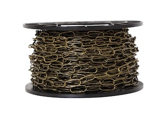 Spanish Steel Hanging Chandelier Chain 164 Feet - CH-ST58-U from RCH Hardware