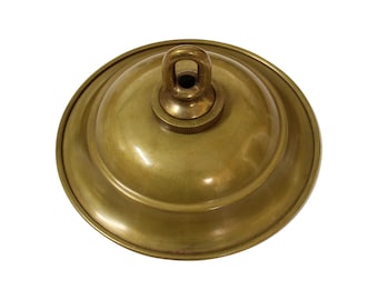 Traditional Brass Ceiling Canopy for Chandeliers and Lighting Fixtures - CN-BR05 from RCH Hardware