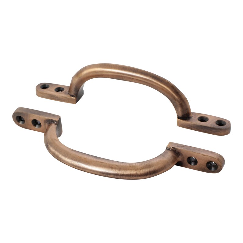 Traditional Classic D-shaped Iron Handle Pull for Drawers and Cabinets ...
