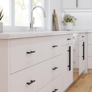 Modern Round T-Bar Stainless Steel Handle Pull for Drawers and Cabinets (2 Pack) - HD-SS002 from RCH Hardware