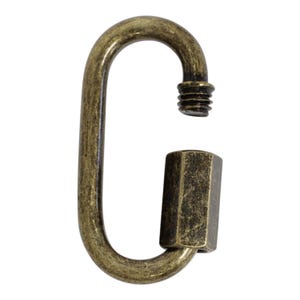 Threaded Screw Lock Steel Quicklink Chain Connector (2 Pack) - Various Finishes - RCH Hardware QL-ST04