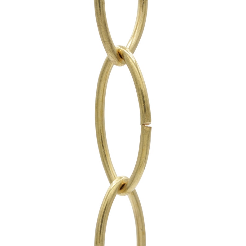 Large Loop Brass Chandelier Fixture Lighting Hanging Chandelier Chain