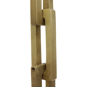 Rectangle Hinge Brass Hanging Chandelier Chain 3 Feet - CH-BR31L-H from RCH Hardware
