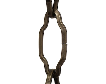 Cathedral Steel Hanging Chandelier Chain 3 Feet - CH-ST57-U from RCH Hardware