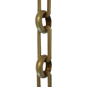 Rectangle Brass Hanging Chandelier Chain - CH-BR10-U from RCH Hardware