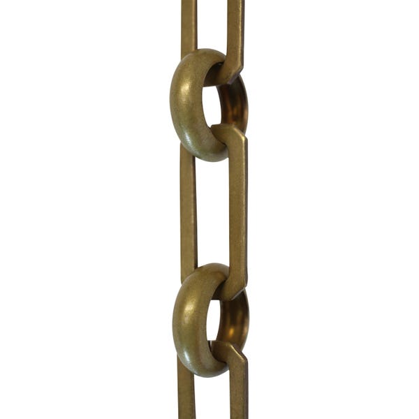 Rectangle Brass Hanging Chandelier Chain - CH-BR10-U from RCH Hardware