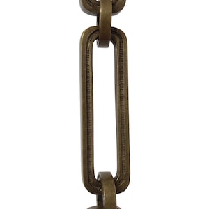 Rectangle Hinge Brass Hanging Chandelier Chain - CH-BR28-H from RCH Hardware