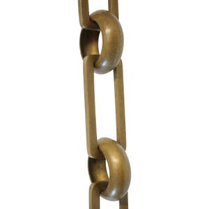 Rectangle Brass Hanging Chandelier Chain - CH-BR19-U from RCH Hardware