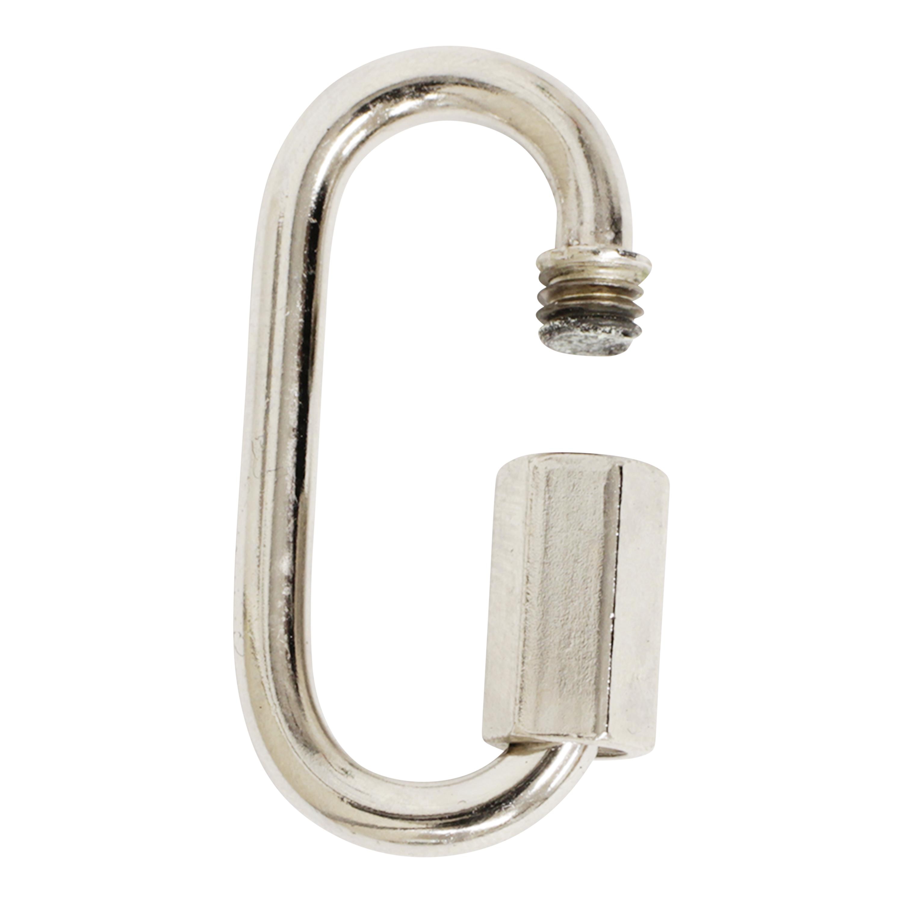 Threaded Screw Lock Steel Quicklink Chain Connector (5 Pack) - Various ...