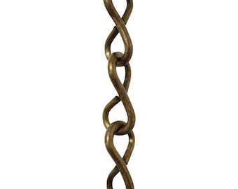 Single Jack Steel Hanging Basket Chain 10 Feet - CH-ST50-U from RCH Hardware