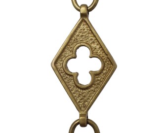 Vintage Brass Hanging Chandelier Chain 3 Feet - CH-BR48-W from RCH Hardware